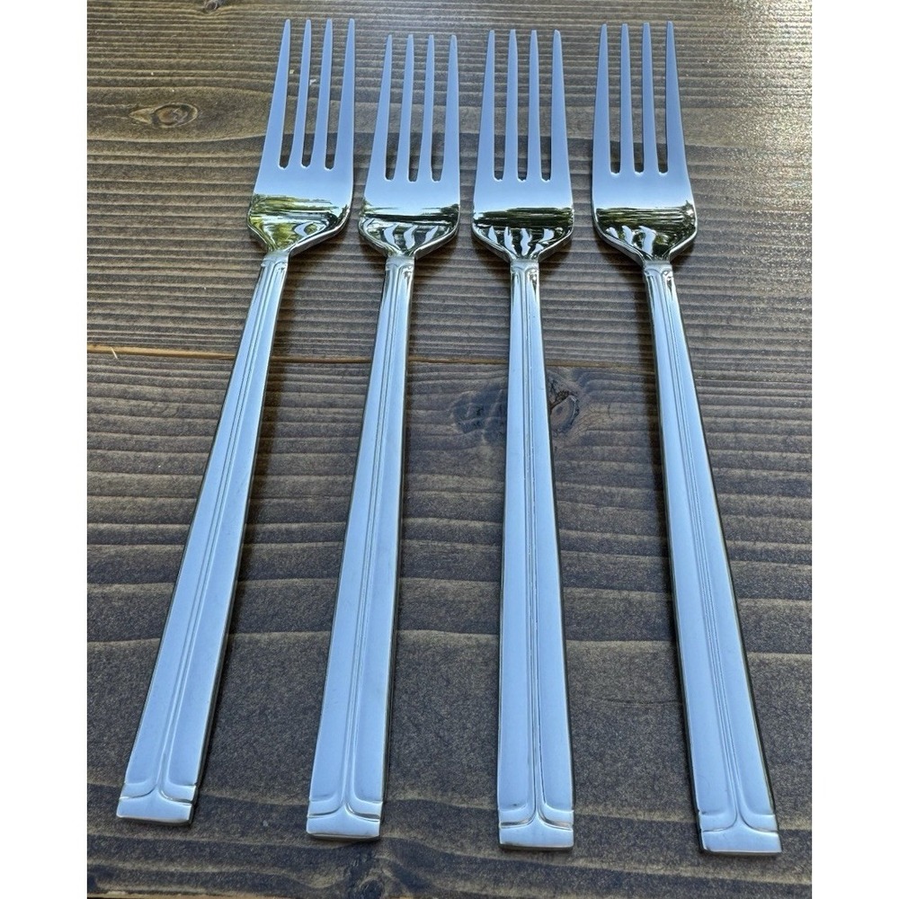 Vintage Mikasa 18/8 Korea Salad Forks Set Of 4 Stainless Replacement